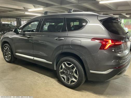 Gray 2022 Hyundai SANTA FE HEV SEL Premium