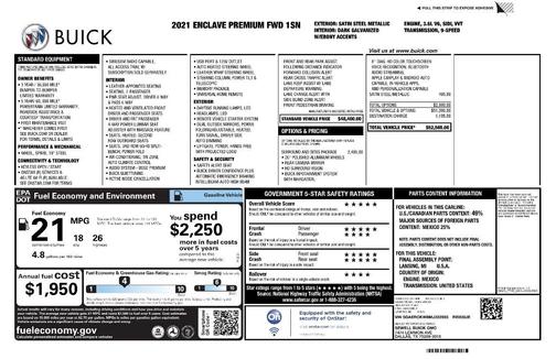 2021 Buick Enclave Premium