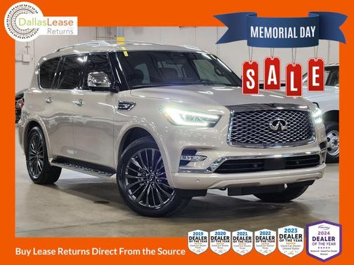 Champagne Quartz 2023 INFINITI QX80 SENSORY