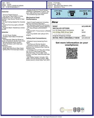 2013 Toyota Camry SE