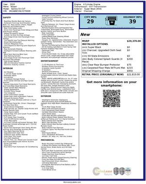 2020 Nissan Sentra SV