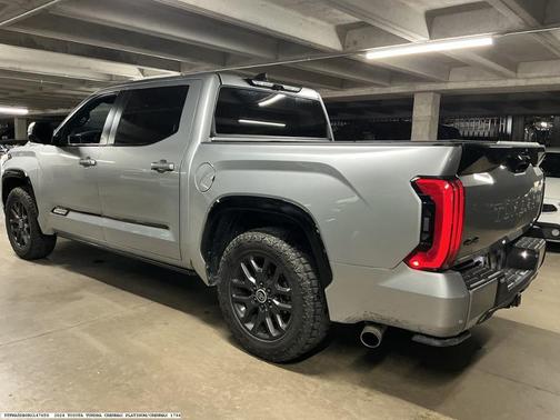 Silver 2024 Toyota Tundra Platinum