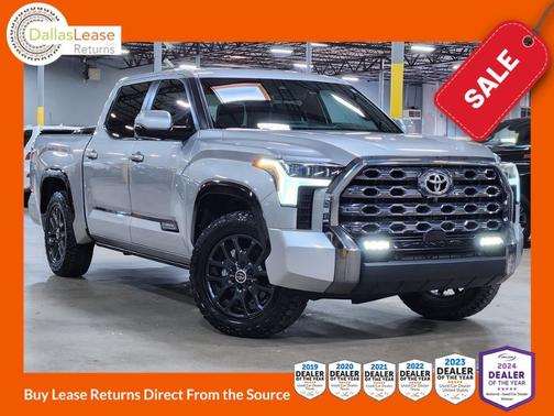Silver 2024 Toyota Tundra Platinum