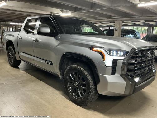 Silver 2024 Toyota Tundra Platinum