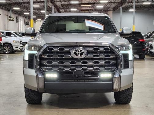 Silver 2024 Toyota Tundra Platinum