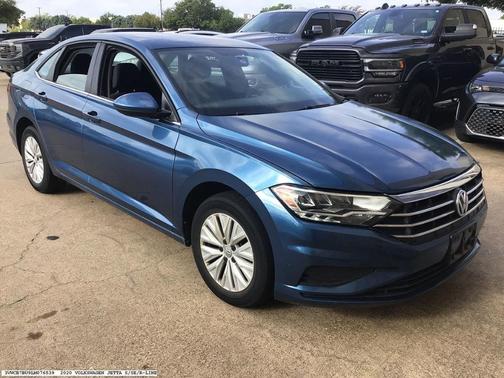 Silk Blue Metallic 2020 Volkswagen Jetta 1.4T S