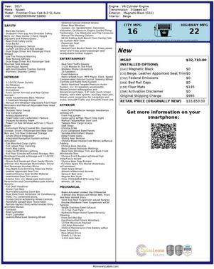 2017 Nissan Frontier SL