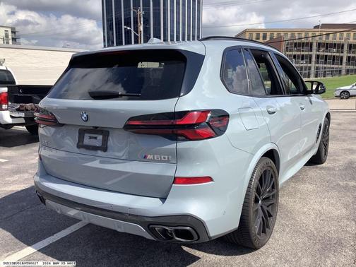 Gray 2024 BMW X5 M60i