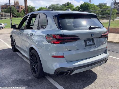 Gray 2024 BMW X5 M60i