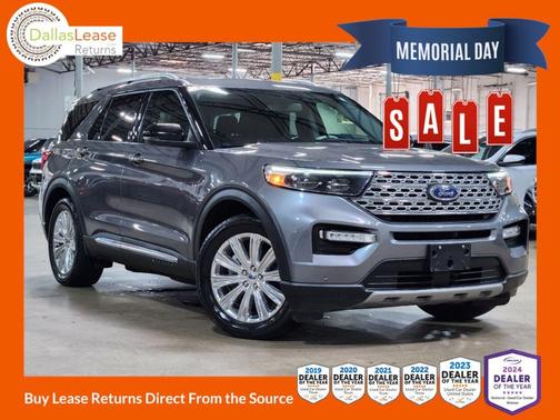 Gray 2021 Ford Explorer Limited