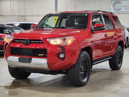 Red 2022 Toyota 4Runner TRD Off Road Premium