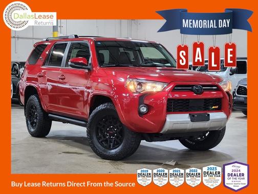 Red 2022 Toyota 4Runner TRD Off Road Premium