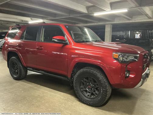 Red 2022 Toyota 4Runner TRD Off Road Premium