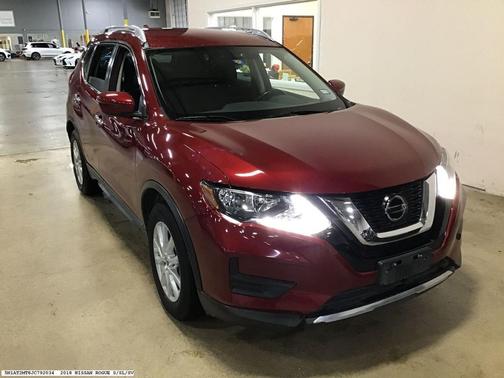 Scarlet Ember 2018 Nissan Rogue SV