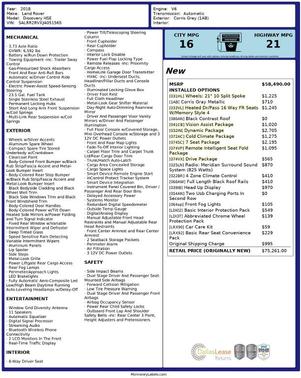 Corris Grey 2018 Land Rover Discovery HSE