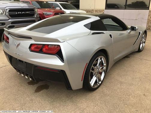 Silver 2016 Chevrolet Corvette Stingray Z51