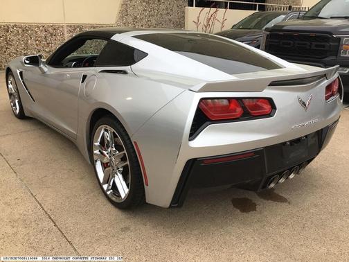 Silver 2016 Chevrolet Corvette Stingray Z51