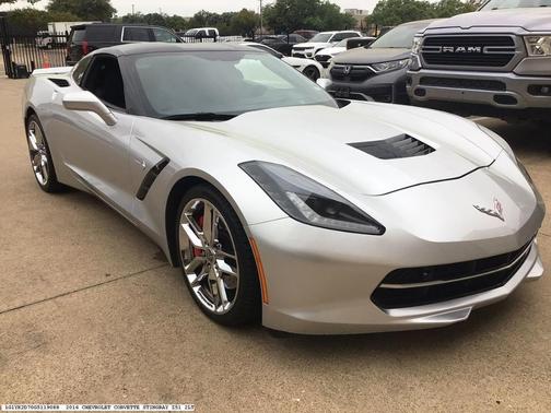 Silver 2016 Chevrolet Corvette Stingray Z51