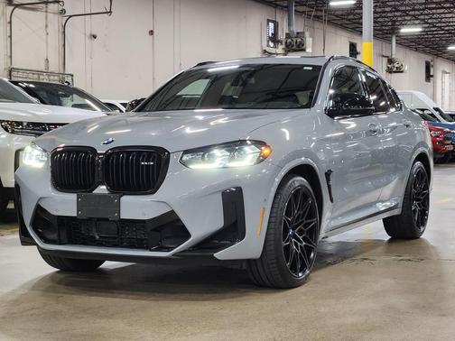 Gray Metallic 2024 BMW X4 M AWD