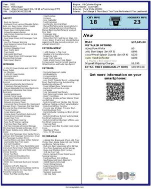 2021 Volkswagen Atlas Cross Sport 3.6L V6 SE w/Technology