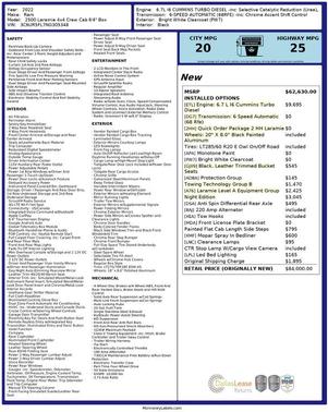 2022 RAM 2500 Laramie