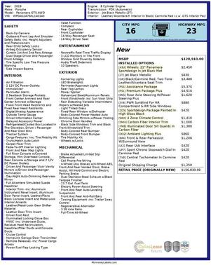 2019 Porsche Panamera GTS