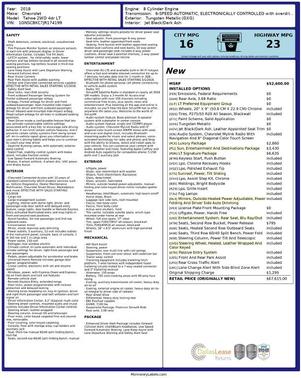 2018 Chevrolet Tahoe LT