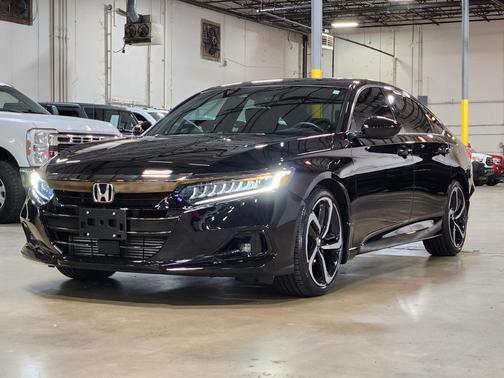 Black 2022 Honda Accord Sport 2.0T