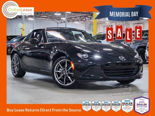 Black 2021 Mazda MX-5 Miata RF Grand Touring