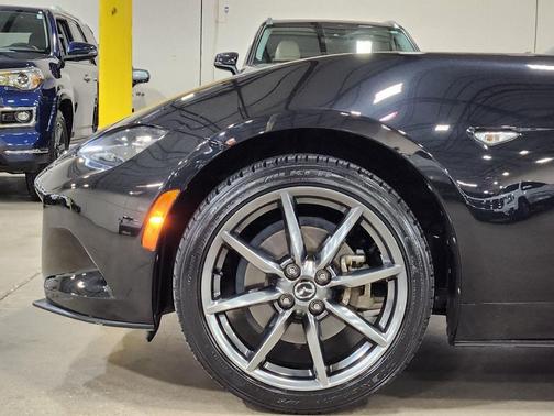 Black 2021 Mazda MX-5 Miata RF Grand Touring