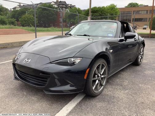 Black 2021 Mazda MX-5 Miata RF Grand Touring