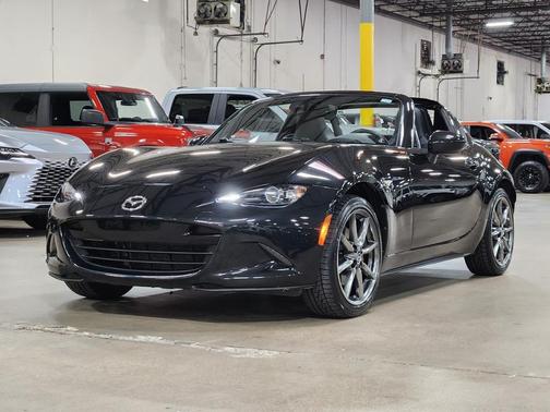 Black 2021 Mazda MX-5 Miata RF Grand Touring