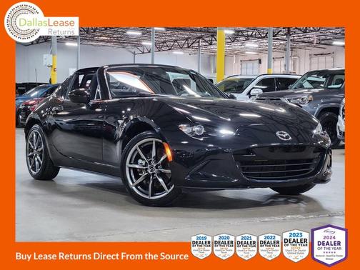 Black 2021 Mazda MX-5 Miata RF Grand Touring