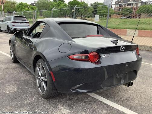 Black 2021 Mazda MX-5 Miata RF Grand Touring