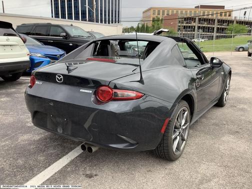 Black 2021 Mazda MX-5 Miata RF Grand Touring