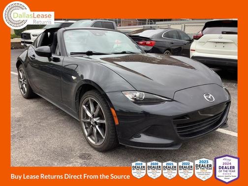 Black 2021 Mazda MX-5 Miata RF Grand Touring