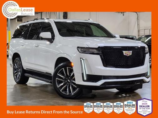 White 2023 Cadillac Escalade Sport