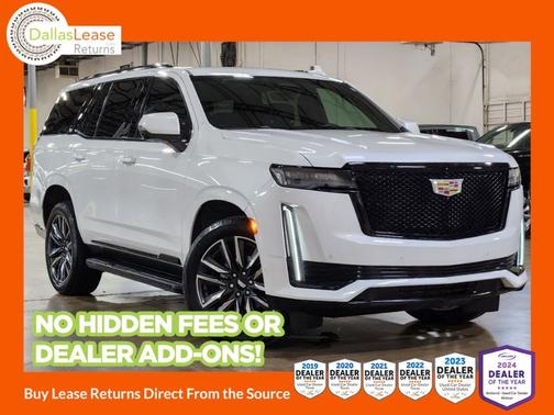 White 2023 Cadillac Escalade Sport