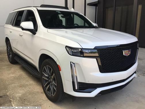 White 2023 Cadillac Escalade Sport