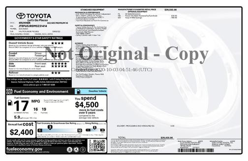 2021 Toyota 4Runner SR5 Premium