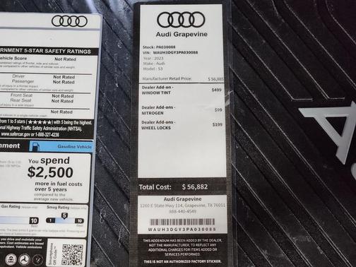 2023 Audi S3 2.0T Premium Plus