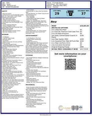 2018 Nissan Sentra SV