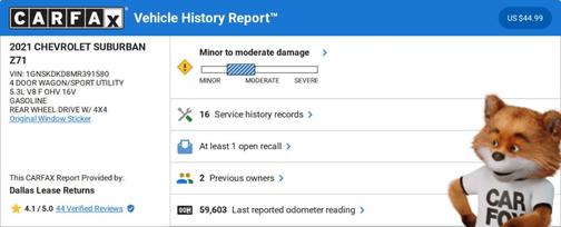 2021 Chevrolet Suburban Z71