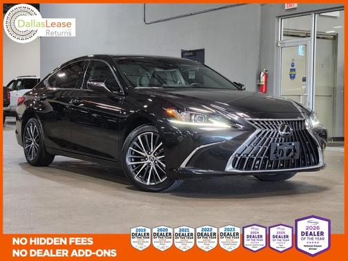 Black 2024 Lexus ES 350