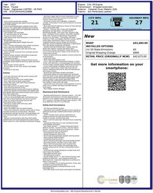 2017 Toyota Highlander Limited