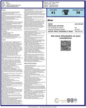 2021 Toyota RAV4 Hybrid Limited