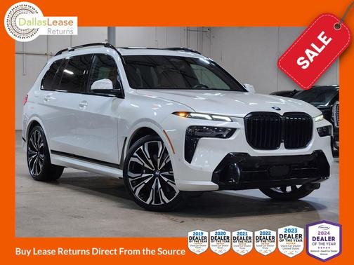White 2023 BMW X7 xDrive40i