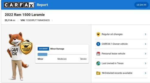 2022 RAM 1500 Laramie