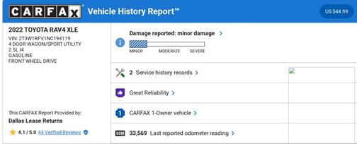 2022 Toyota RAV4 XLE