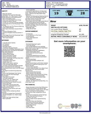 2022 Honda Odyssey EX-L